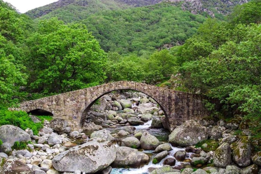 Casa Rural En Candeleda Con Piscina Y Un Maravilloso Jardin Eksteriør bilde